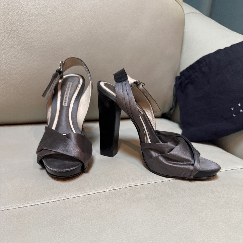 Vera Wang Lavender Collection Satin Sandals